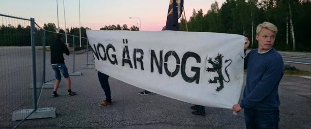 Konfrontativa aktioner, demonstrationsfrihet och ”sverigevänliga” avståndstaganden
