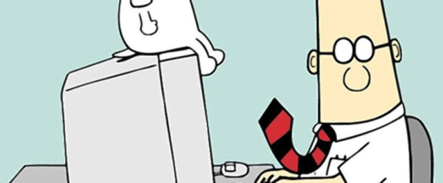 Vila i frid, Scott Adams