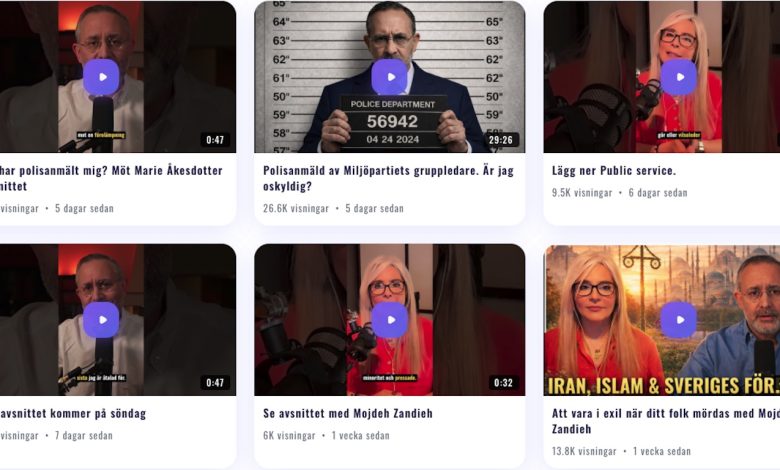 Den palestinska olyckan är Aron Flams lycka